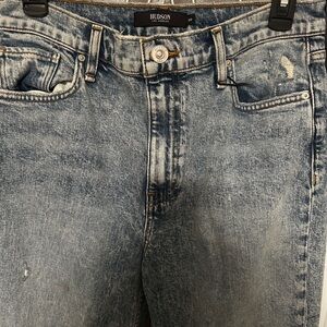 HUDSON Women's Remi High Rise Straight Leg Cropped Jean